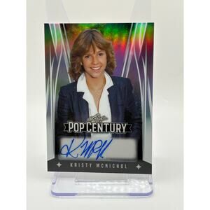 2024 Leaf Pop Century Kristy McNichol Prismatic Silver Auto 12/25 SP Empty Nest